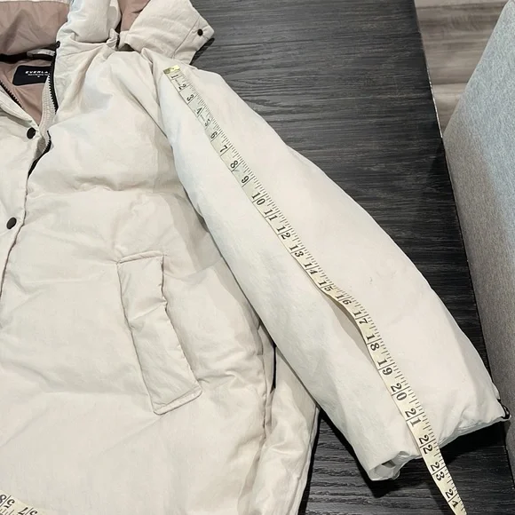 EVERLANE HOODED BELTED COAT SIZE M - Picture 9 of 11